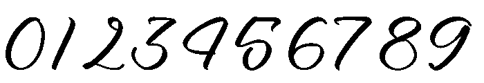 Backing Font OTHER CHARS
