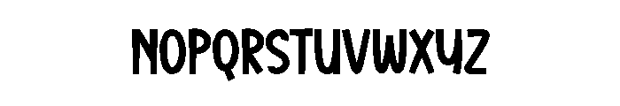 Backround Font UPPERCASE