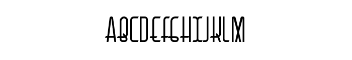 BaconRequest-Regular Font UPPERCASE
