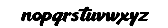 Bacony Script PERSONAL USE Regular Font LOWERCASE