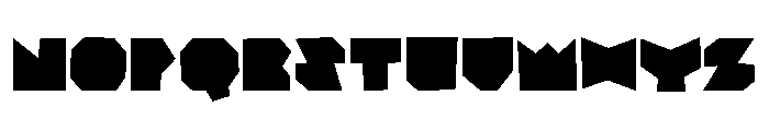 BadBoyIncdemo Font UPPERCASE