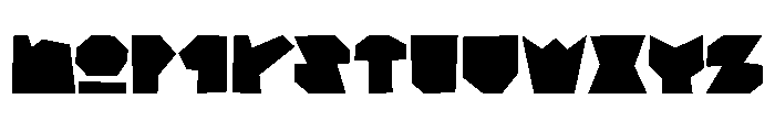 BadBoyIncdemo Font LOWERCASE