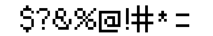 BadPiggiesGlowingYT Regular Font OTHER CHARS