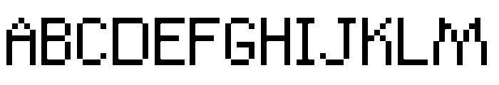 BadPiggiesGlowingYT Regular Font UPPERCASE