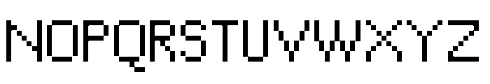 BadPiggiesGlowingYT Regular Font UPPERCASE