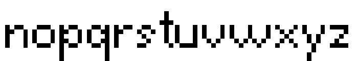 BadPiggiesGlowingYT Regular Font LOWERCASE