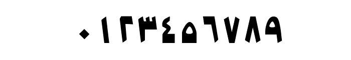 Badakhsh Black Font OTHER CHARS