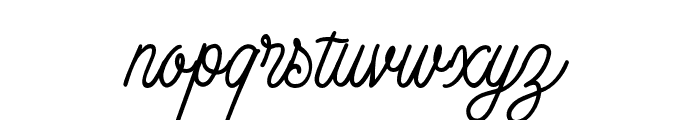 BadgearScriptDEMO Font LOWERCASE