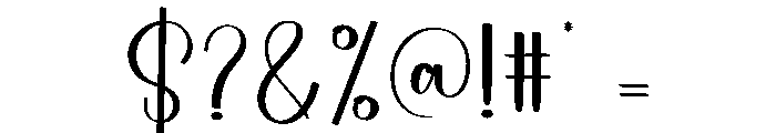 Badlyhot Font OTHER CHARS