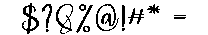 Badminton Font OTHER CHARS