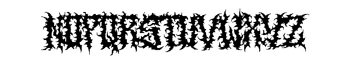 Badsick Font LOWERCASE