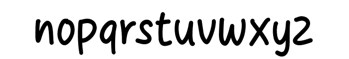 Baelast Font LOWERCASE