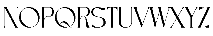 Bafegis Font UPPERCASE