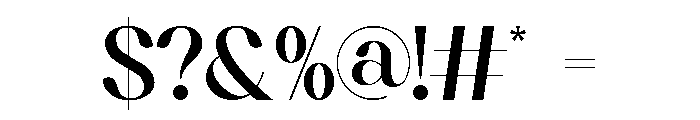 Bagevo Font OTHER CHARS
