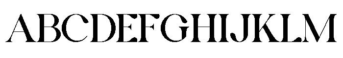 Bagevo Font UPPERCASE