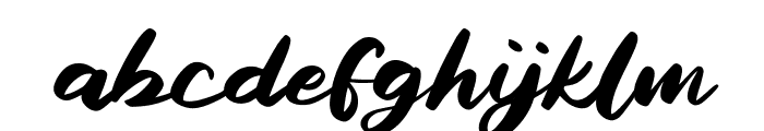 Bagide FREE Font LOWERCASE