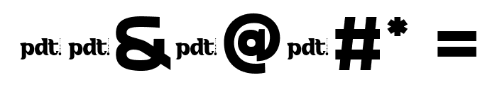 Bagipay Trial Regular Font OTHER CHARS