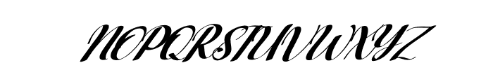 Bagstore Italic Font UPPERCASE