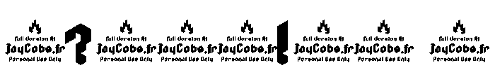 Bahemoth DEMO Regular Font OTHER CHARS
