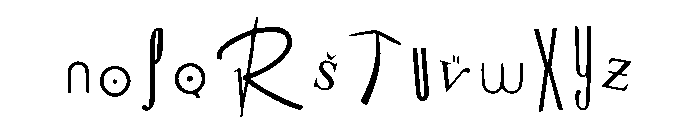 Bailando En Una Pata Regular Font UPPERCASE