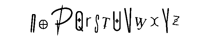 Bailando En Una Pata Regular Font LOWERCASE
