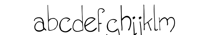 Bailey Font LOWERCASE