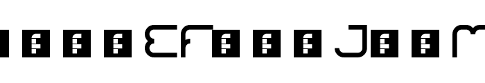 Bajaj Sans Regular Font LOWERCASE