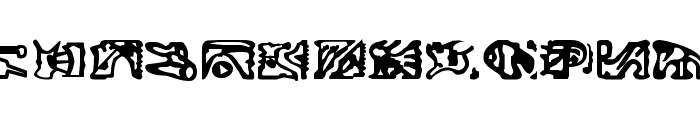 Bajoran Ideogram - ST canon based Font LOWERCASE