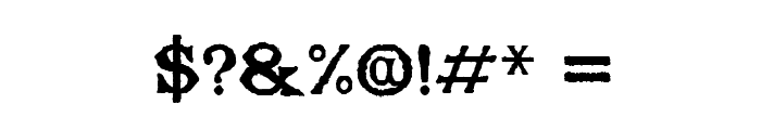 Bajorelle - Regular Font OTHER CHARS