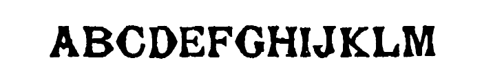 Bajorelle - Regular Font UPPERCASE