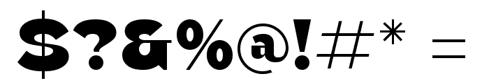 Bakery Cafes Font OTHER CHARS