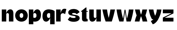 Bakery Cafes Font LOWERCASE