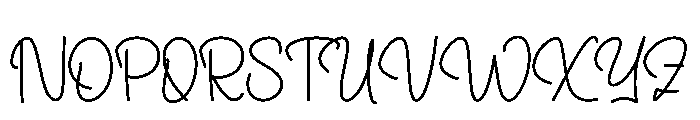 Bakery Factory Font UPPERCASE