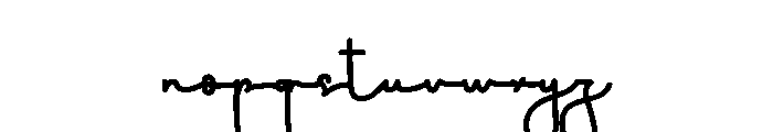 Bakery Factory Font LOWERCASE