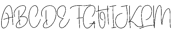 Bakery2 Font UPPERCASE