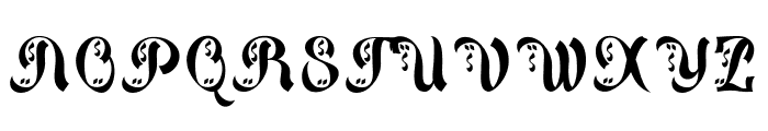 Bakhtiar DEMO Font UPPERCASE