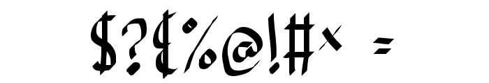 Baklava Font OTHER CHARS