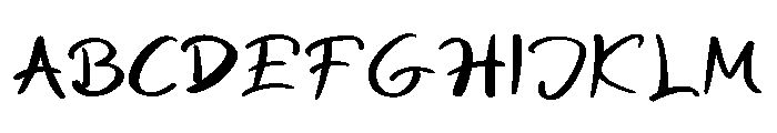 Bakula Regular Font UPPERCASE