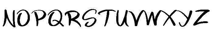 Bakula Regular Font UPPERCASE
