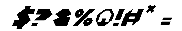 Bal-Astaral Italic Font OTHER CHARS