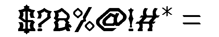 Balangkarta Font Font OTHER CHARS