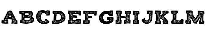 Balatype Grunge Font UPPERCASE