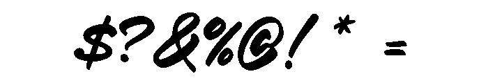 Baleday Font OTHER CHARS
