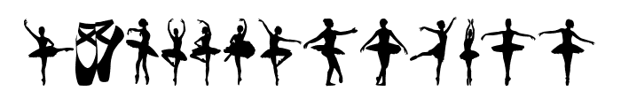 Ballet Font UPPERCASE