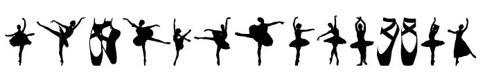 Ballet Font LOWERCASE
