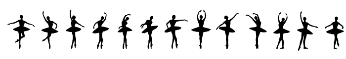 Ballet Font UPPERCASE