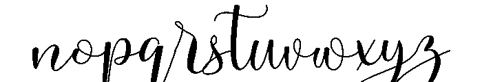 Ballon Font LOWERCASE