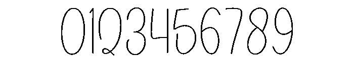 Ballpoint1 Font OTHER CHARS