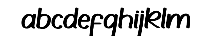 Ballpoint Font LOWERCASE