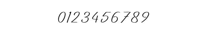Balmond Italic Font OTHER CHARS